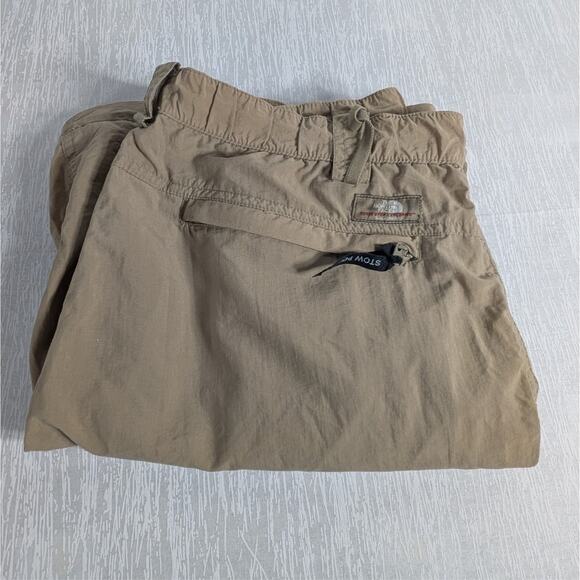 The North Face Cargo Shorts Mens Size Large Tan Lightweight Outdoor Short - Picture 1 of 6